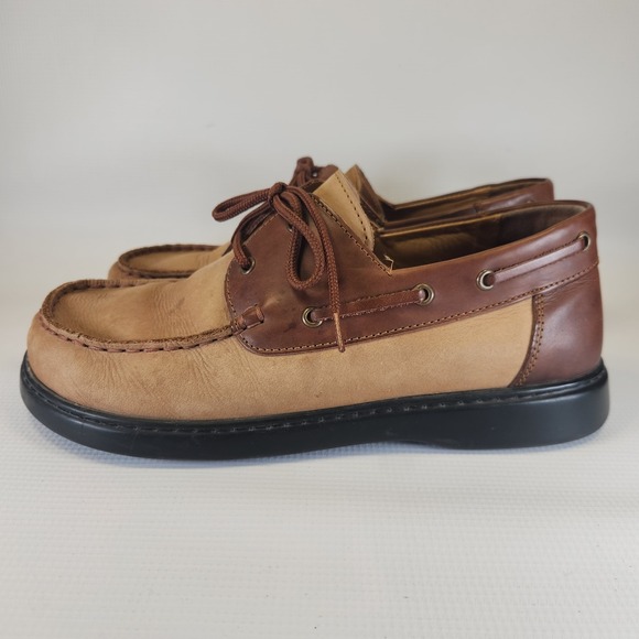 Birkenstock Betula Shoes Mens 8 Brown Boat Shoes Loafer Casual Womens 10 - Picture 6 of 13